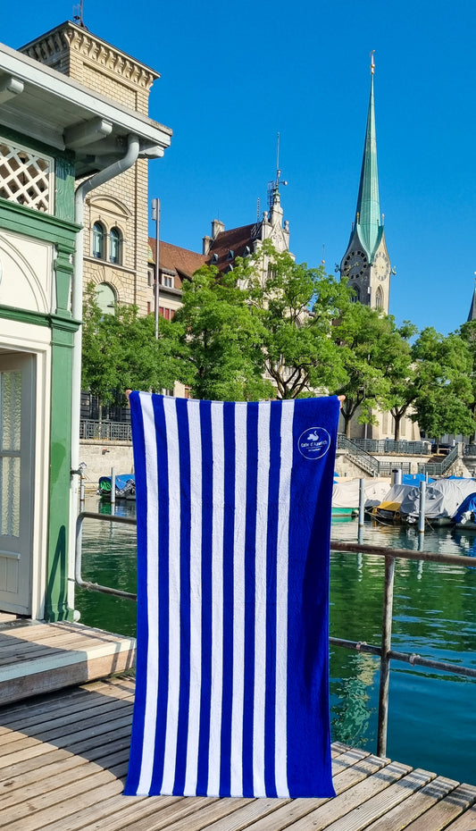 Summer Sale + Free Shipping - Zurich Beachtowel Badetüchli Geschenk Cote d'A Zurich